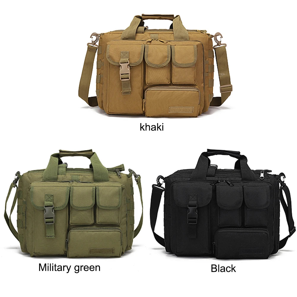Tactical Messenger Bag Mult-Pockets Military Sling Shoulder Bag Multi-functional MOLLE for Hunting Climbing Cycling