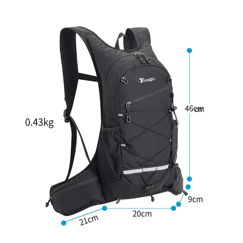Outdoor Sports Water Bag Set 3Liters Inner Bladder Backpack Water Bag Rucksack Waterbag Knapsack with Suction Nozzle Water Pipe