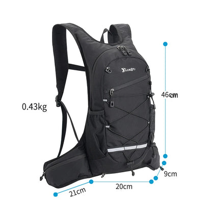 Outdoor Sports Water Bag Set 3Liters Inner Bladder Backpack Water Bag Rucksack Waterbag Knapsack with Suction Nozzle Water Pipe