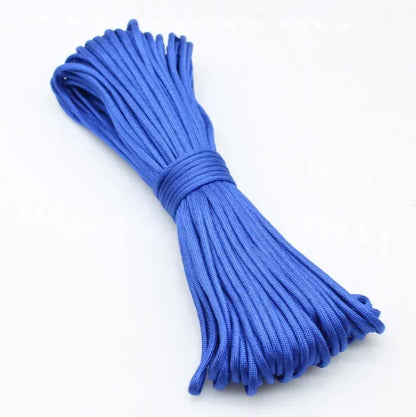 10/20m 7-core Military Nylon Braided Parachute Rope 550LB Suitable for DIY Outdoor Survival Adventure Camping Climbing Fishing