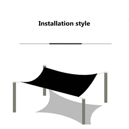 12 Pin Anti-UV HDPE Shading Net Garden Balcony Succulent Plant Sunshade Net Outdoor Swimming Pool Sun Shade Net Car Cover