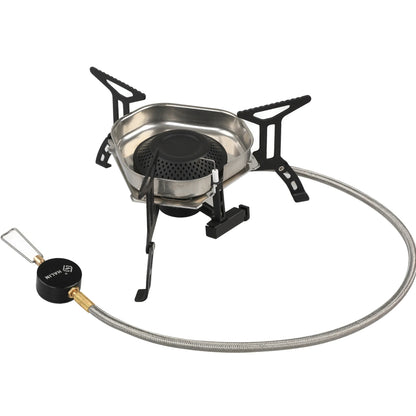 Camping Tourist Burner Big Power Gas Stove Cookware Portable Furnace Picnic Barbecue Tourism Supplies Outdoor recreation