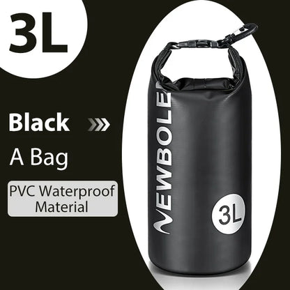 NEWBOLER 3L Waterproof Dry Bag Sack for Camping Drift Trekking Swimming Bag Rafting Kayak Trekking Fishing Outdoor Waterbag