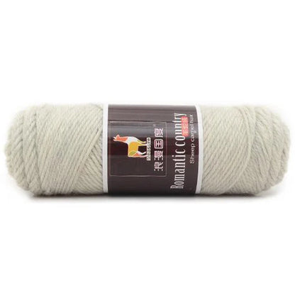 TPRPYN 1pc 100g Alpaca wool Soft Warm Knitting Worsted Alpaca Wool Crochet Yarn Thread Scarves Gloves Handcraft Pure Multic