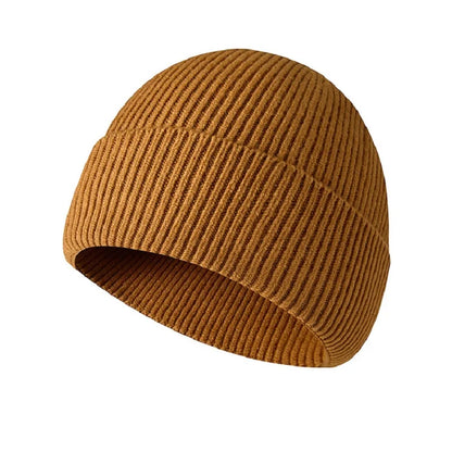 Integrated Seamless knitted Hat Winter Fabric Hat For Adult Unisex Skullies & Beanies