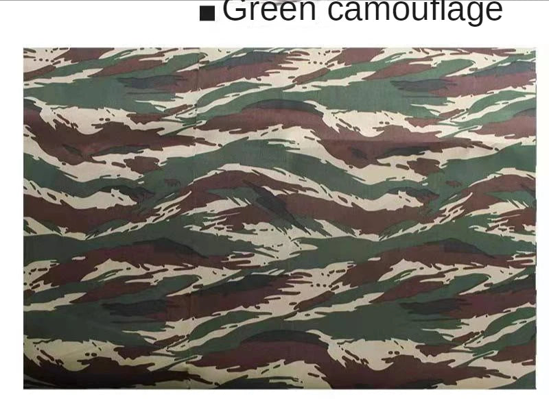 Camouflage Fabric By The Meter for Clothing Coats Pants Sewing Printed Outdoor Cloth Medium-thick Summer Diy Textile Blue-green