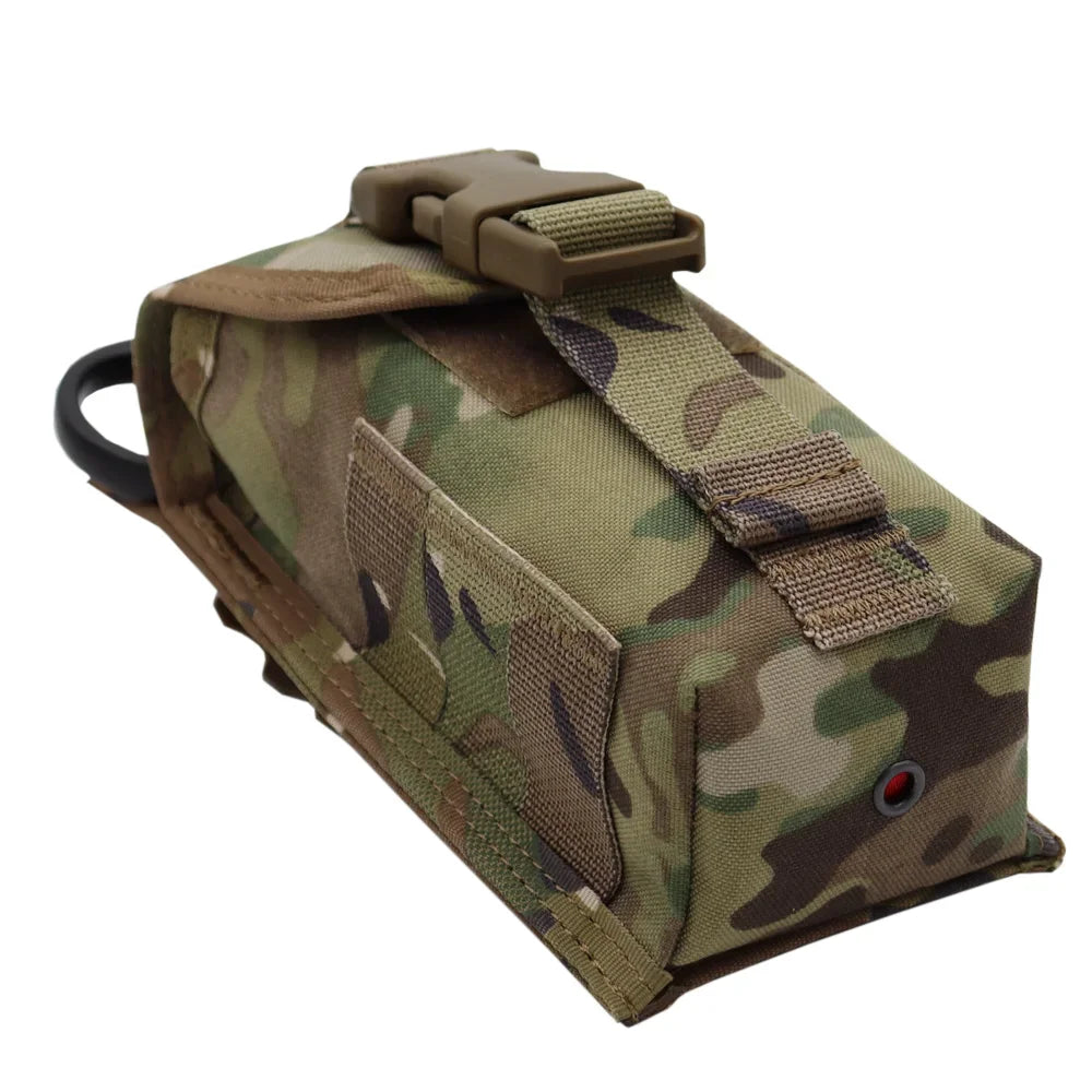 Outdoor Molle Pouch Emergency First Aid Kit MOLLE Clip Trauma Shears Tourniquet Holder IFAK Pouch Security Survival Gear