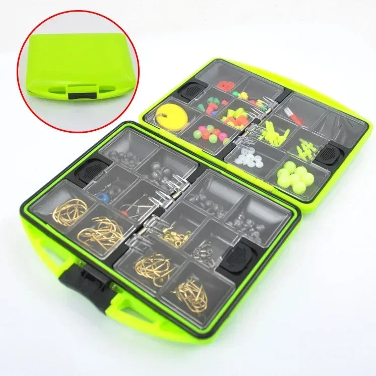 Articulos De Pesca Carp Fishing Tackle Kit Anti Tangle Sleeves Hook Stop Beads Swivels All for Fishing Goods Accessories