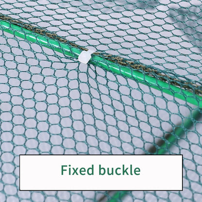 Mesh for Fishing Crayfish Net Fish Trap Foldable Crayfish Catcher Casting Network Crab Trap Catchers Cage Fishing Accessories