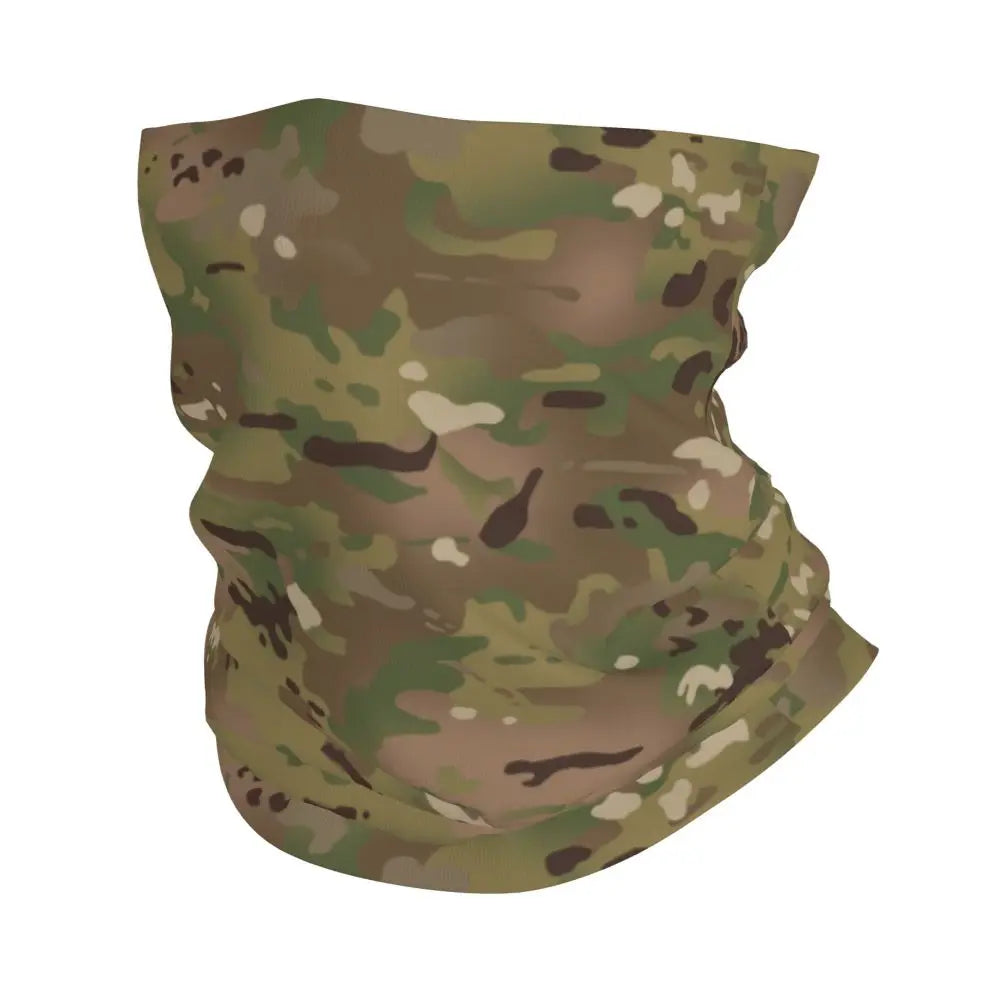 Custom Flecktarn Camo Bandana Neck Gaiter Windproof Face Scarf Cover Men Women Woodland Camouflage Headwear Tube Balaclava