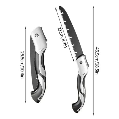 Folding Hand Saw Multifunctional Outdoor Logging Saw Woodworking Folding Portable Saw For Garden Pruner Gardening Tools Tree