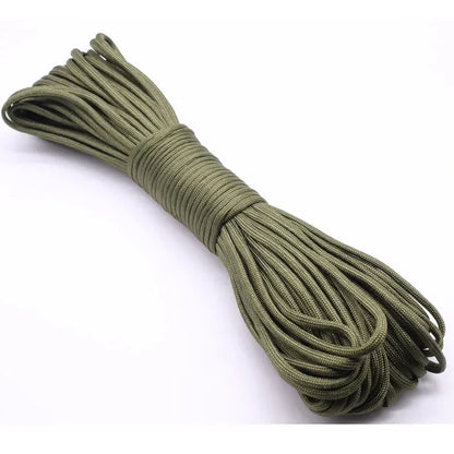 10/20m 7-core Military Nylon Braided Parachute Rope 550LB Suitable for DIY Outdoor Survival Adventure Camping Climbing Fishing