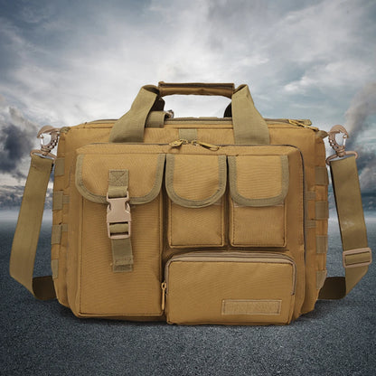 Tactical Messenger Bag Mult-Pockets Military Sling Shoulder Bag Multi-functional MOLLE for Hunting Climbing Cycling