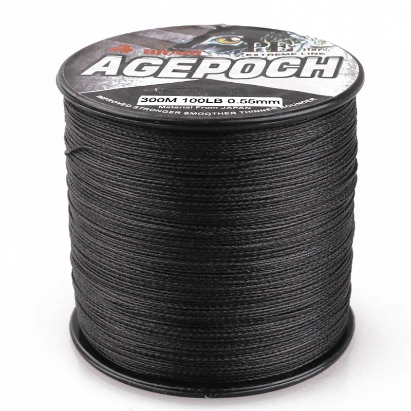 DORISEA agepoch 4 Strands 300M Braided Fishing Line Multifilament PE Fishing Wire