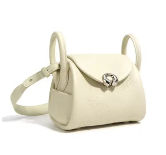 Luxury Design Genuine Leather Custom Initials Tote Bag Cowhide Daily Fashion Woman Shoulder Bag Large Capacity Business Handbag