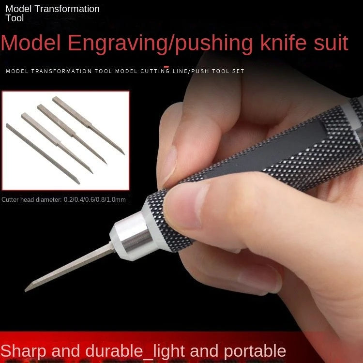 Model Carving Knifesharp Resin Carved Scribe Line Cutting Tool Wear Resistant Modeling Scriber For Engraving Carving Cutting Set