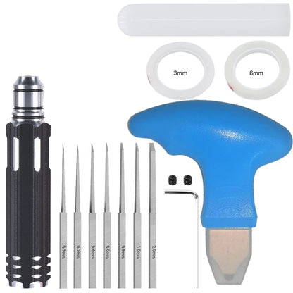 Model Carving Knifesharp Resin Carved Scribe Line Cutting Tool Wear Resistant Modeling Scriber For Engraving Carving Cutting Set