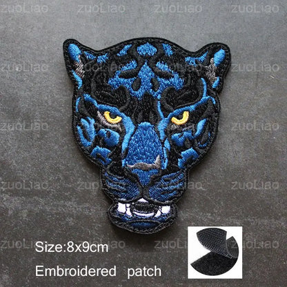 3D Embroidery Creative  Gold Coins and Stereo Eagles Armband  No Signal Woven With Hook Loop For Backpack Clothing Custom Patch