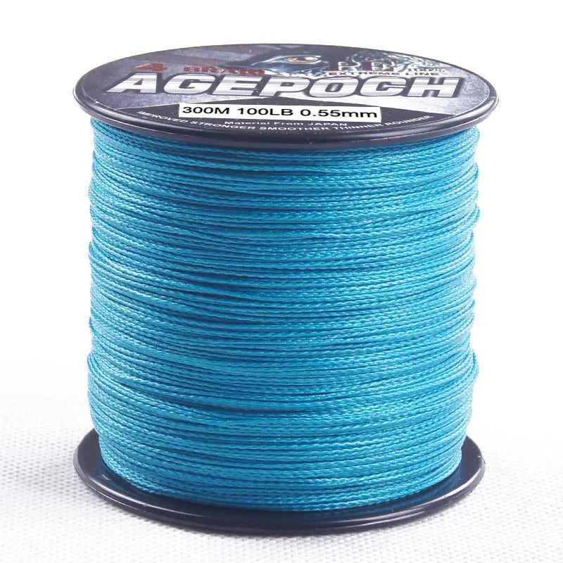 DORISEA agepoch 4 Strands 300M Braided Fishing Line Multifilament PE Fishing Wire