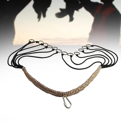Duck Call Lanyard Paracord Duck Tote Strap Holder Duck Carrier with Loops for Game Calls Hunting Goose Calls Deer Duck Call Bird