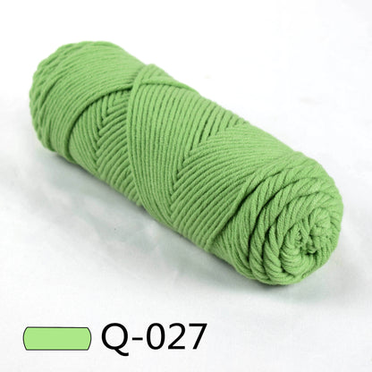 100g/pcs Chunky Yarn Wool Blends for Hand Knitting Handmade DIY Woven Scarf Thread Valentine's Cotton Gift Scarf Sweater Hats