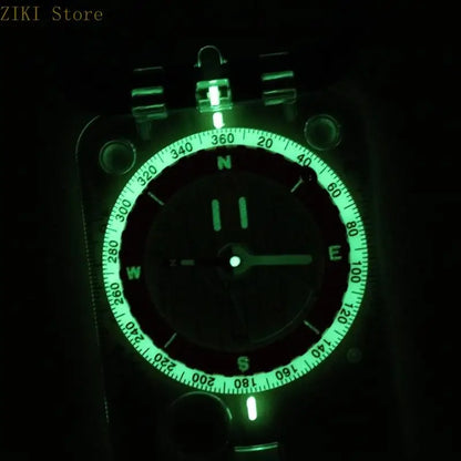 High Accuracy Compasses With Mirror Navigations Tool For Hiking Camping Variable Declination Practical Navigations Tool