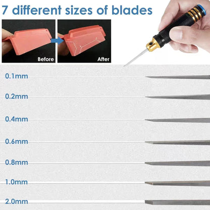 Model Carving Knifesharp Resin Carved Scribe Line Cutting Tool Wear Resistant Modeling Scriber For Engraving Carving Cutting Set