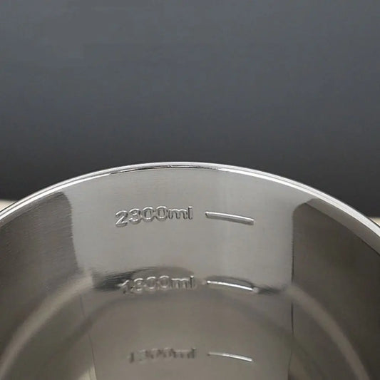 520/1000/1600/2500ml Stainless Steel Storage Tank Leak-Proof Sealed Food Storage Containers with Scale Airtight