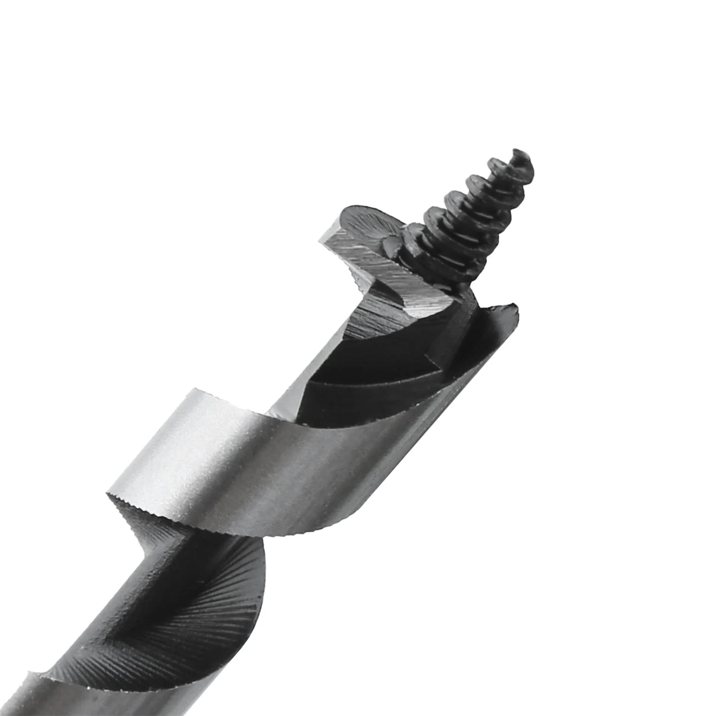 HEDA 5Pcs 5/6/8/10/12mm Woodworking Ship Auger Drill Bit Set 1/4'' Hex Quick Change Shank HCS For Soft Hard Wood Hole Saw