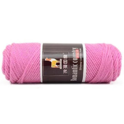 TPRPYN 1pc 100g Alpaca wool Soft Warm Knitting Worsted Alpaca Wool Crochet Yarn Thread Scarves Gloves Handcraft Pure Multic