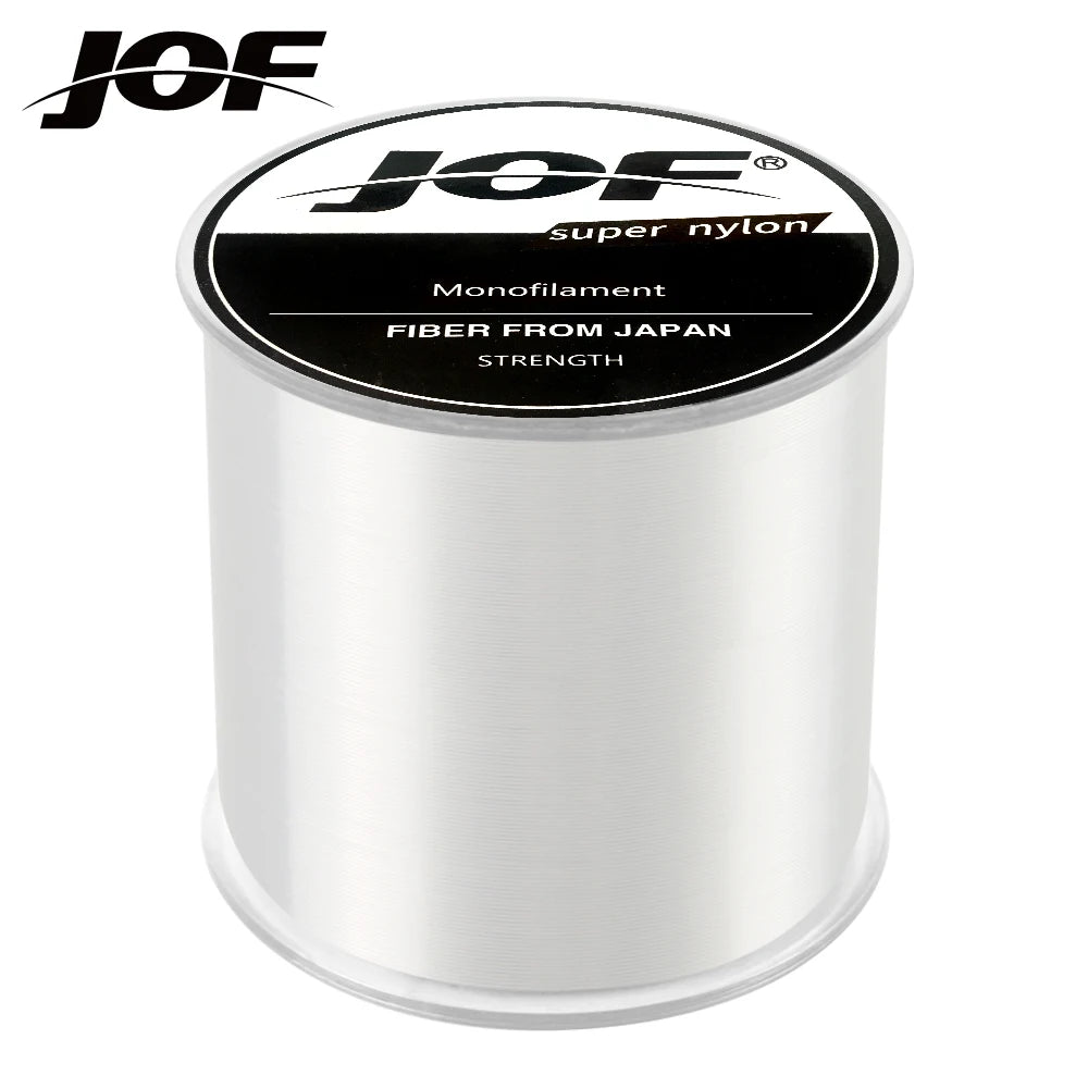 2024 Band New 500m Nylon Fishing Line Super Strong 4.4LB - 28.6LB 6 Colors Japan Monofilament Main Line Fishing Line Accessories