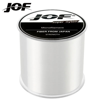 2024 Band New 500m Nylon Fishing Line Super Strong 4.4LB - 28.6LB 6 Colors Japan Monofilament Main Line Fishing Line Accessories
