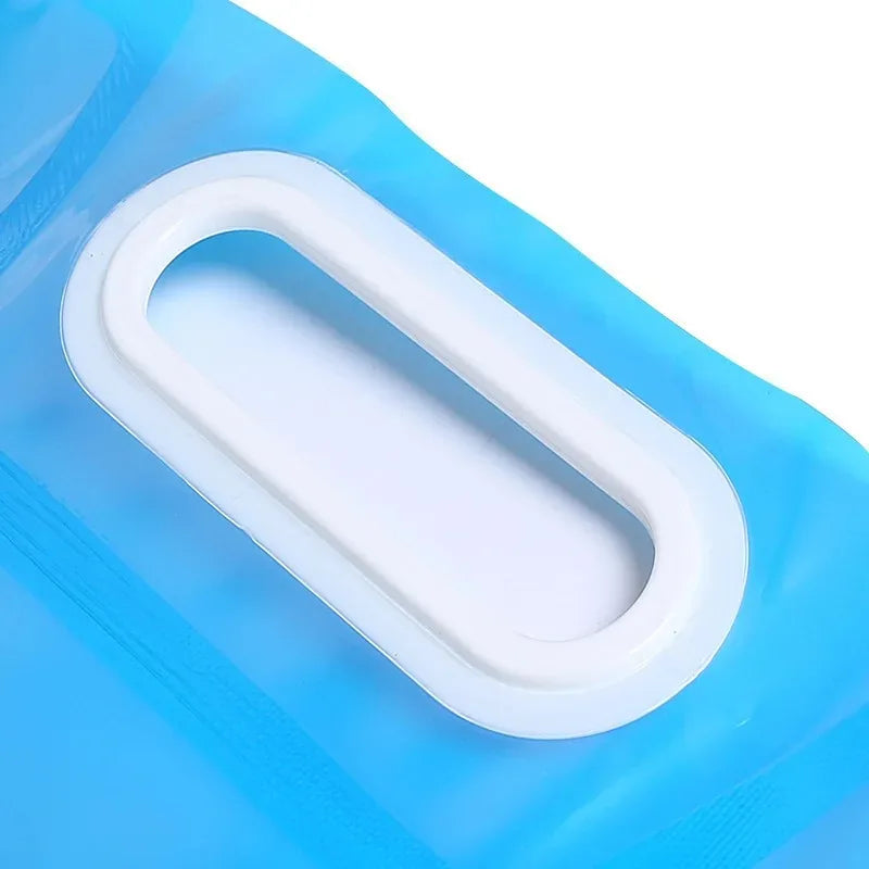 5/10L Camping Water Bag Portable Folding Water Bucket Large Water Container Outdoor Travel Collapsible Pouch Can Camping Supplie