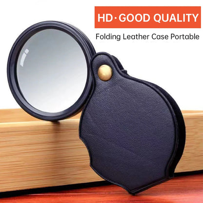 10X Magnifying Glasses For Kids Senior Pocket Magnifier For Reading Close Work Mini Folding Magnifying Magnify Glass