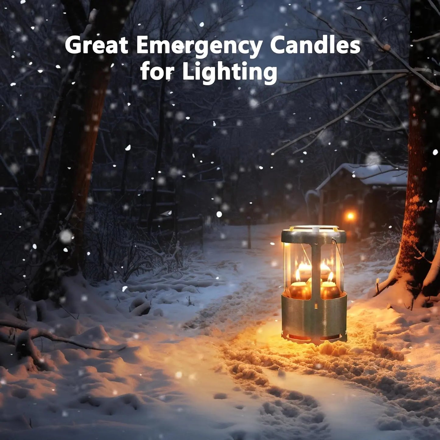6-20PCS Beeswax Candles Emergency Candles Smokeless Handmade Pillar Candles Wax Candles for UCO Camping Outdoor Emergency