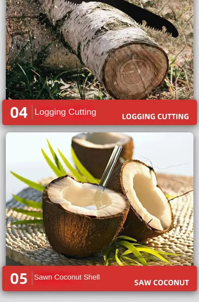 Folding Hand Saw Multifunctional Outdoor Logging Saw Woodworking Folding Portable Saw For Garden Pruner Gardening Tools Tree