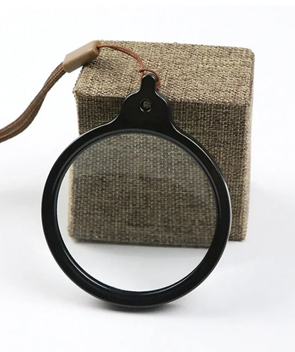 Hands-Free Hanging Magnifier for Reading Portable Chest-Mounted Design with Strap, Ideal for Seniors & Students