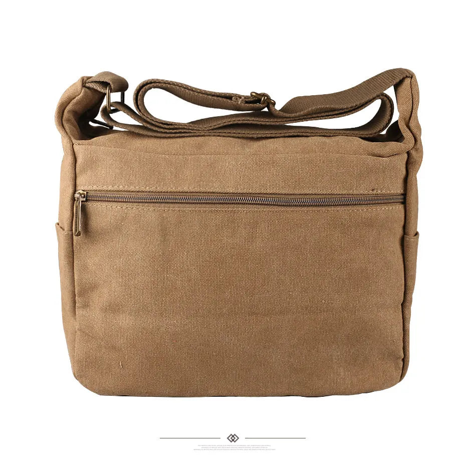 Men Canvas Shoulder Bags Casual Tote Travel Men's Crossbody Bag Luxury Messenger Bags Fashion High Quality Handbag men's sh