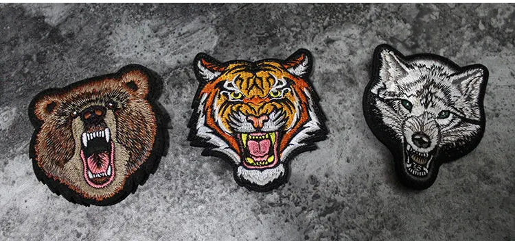 3D Embroidery Creative  Gold Coins and Stereo Eagles Armband  No Signal Woven With Hook Loop For Backpack Clothing Custom Patch