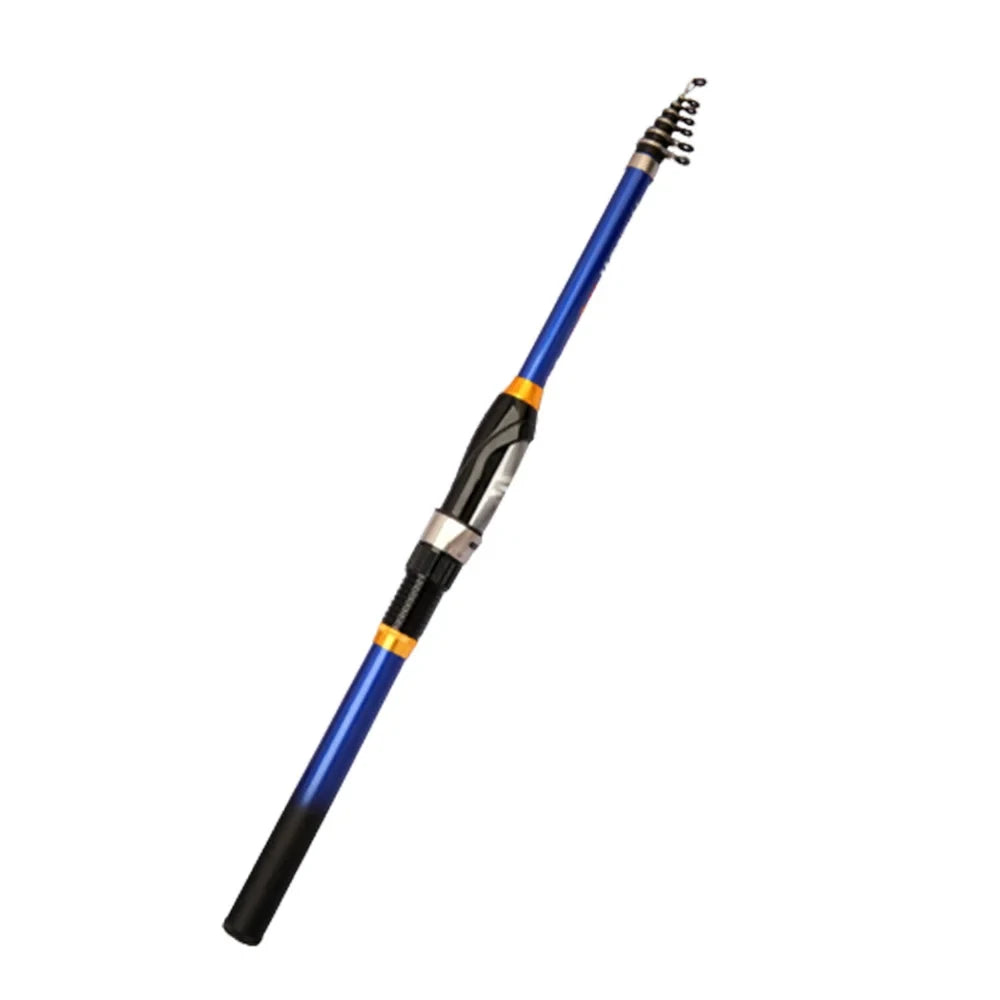 Telescopic fishing rod light carbon cast rod 1.5M-3M outdoor fishing tool accessories for night fishing and outdoor fishing