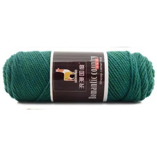 TPRPYN 1pc 100g Alpaca wool Soft Warm Knitting Worsted Alpaca Wool Crochet Yarn Thread Scarves Gloves Handcraft Pure Multic