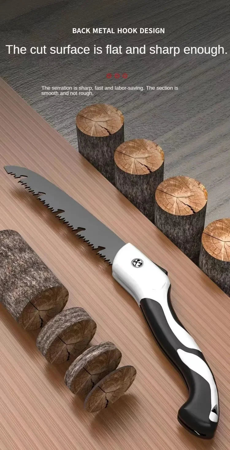 Folding Hand Saw Multifunctional Outdoor Logging Saw Woodworking Folding Portable Saw For Garden Pruner Gardening Tools Tree