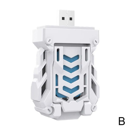 Portable USB Rechargeable Mosquito Repeller For Home,Wireless Adjustable Modes Indoor/Outdoor Cordless Bug Zapper V9H6