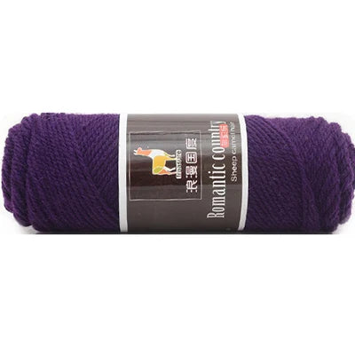 TPRPYN 1pc 100g Alpaca wool Soft Warm Knitting Worsted Alpaca Wool Crochet Yarn Thread Scarves Gloves Handcraft Pure Multic