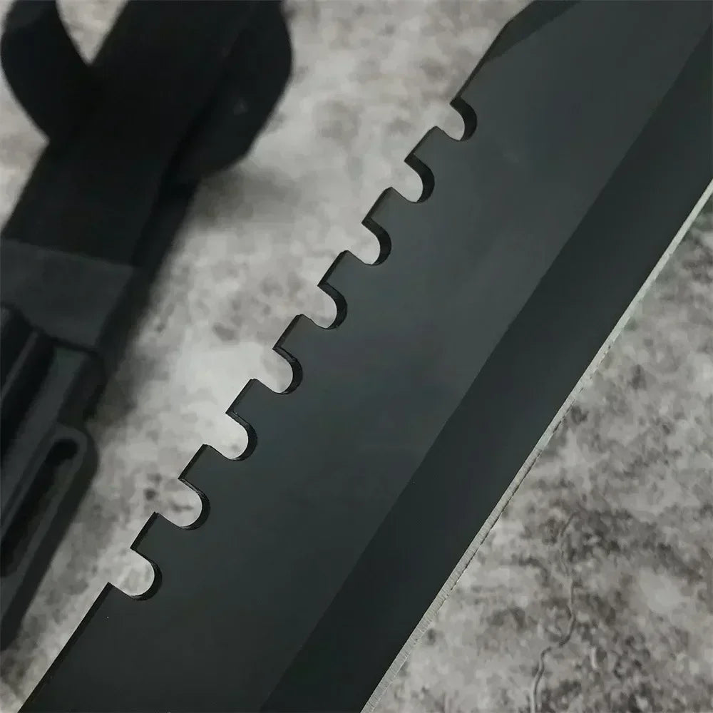 Survival Fixed Blade Knife Sharp 5Cr13Mov Blade with  Sheath Camping Portable Outdoor Utility Knife EDC Tactical Hunting Tool