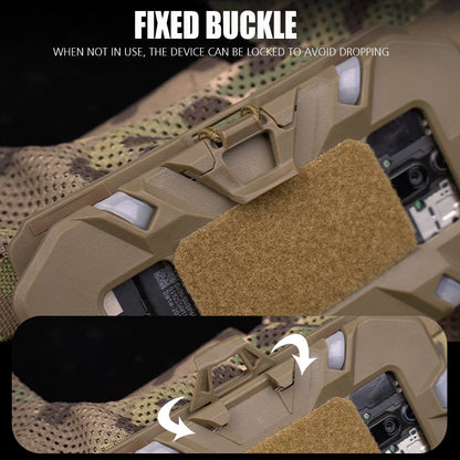 Tactics Cell Phone Holder Admin Pouch Map Navigation Pouch Molle Hunting Vest Chest Accessories Fold Smartphone Pouch