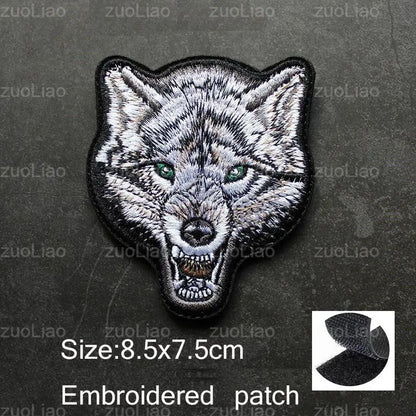 3D Embroidery Creative  Gold Coins and Stereo Eagles Armband  No Signal Woven With Hook Loop For Backpack Clothing Custom Patch