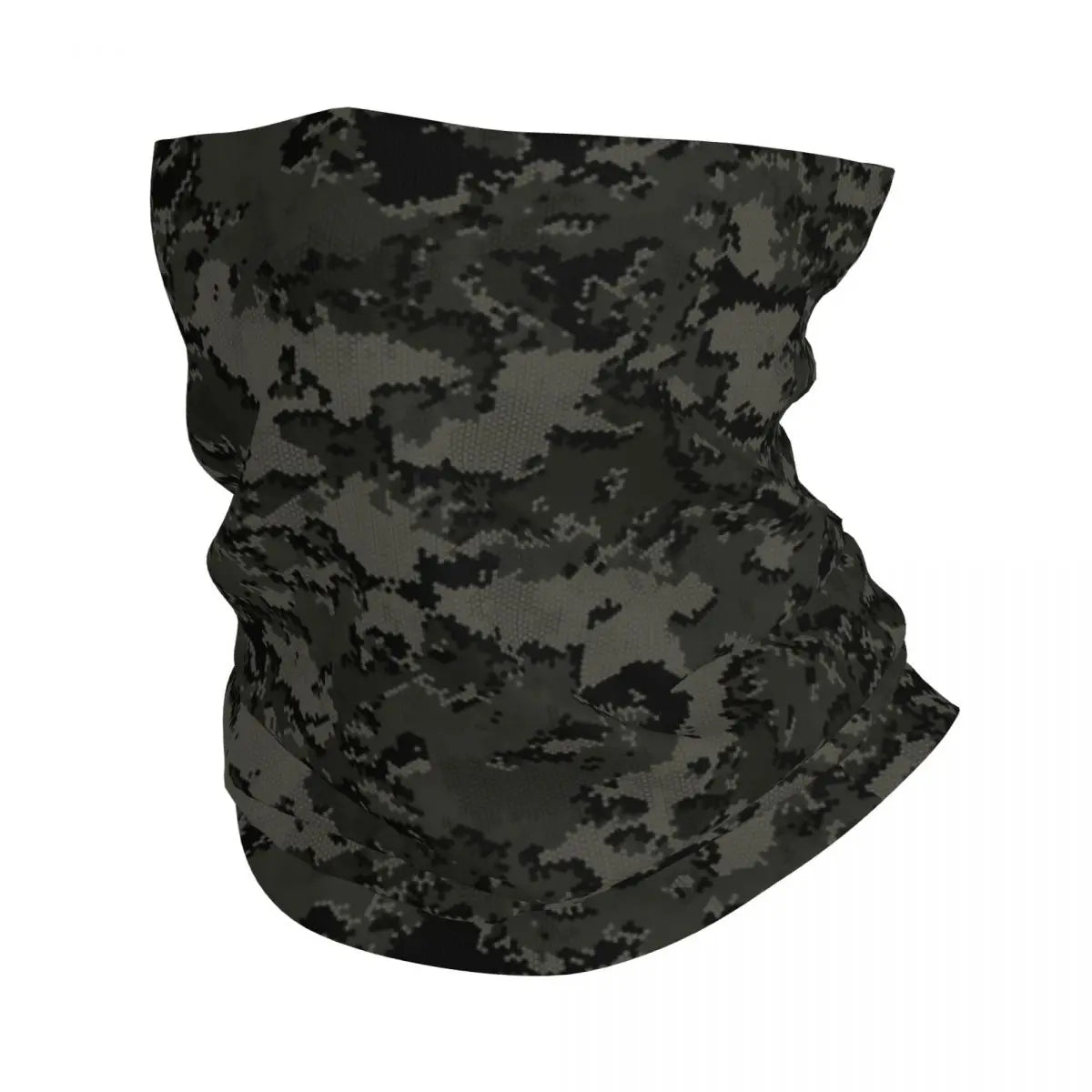 Custom Flecktarn Camo Bandana Neck Gaiter Windproof Face Scarf Cover Men Women Woodland Camouflage Headwear Tube Balaclava