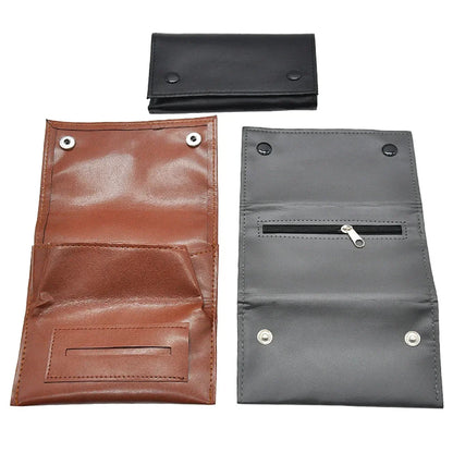 Hot sale Portable Tobacco Storage/Tobacco Pouch Case Bag PU Leather Pipe Cigarette Holder Smoking Paper Holder Case Wallet Bag