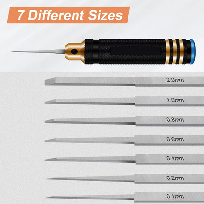 Model Carving Knifesharp Resin Carved Scribe Line Cutting Tool Wear Resistant Modeling Scriber For Engraving Carving Cutting Set